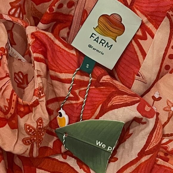 FARM RIO
Jaipur ruched printed linen-blend maxi dress - Picture 4 of 6